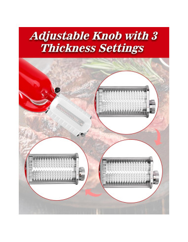 Ablandador de Carne RAFBAR para KitchenAid y Cuisinart