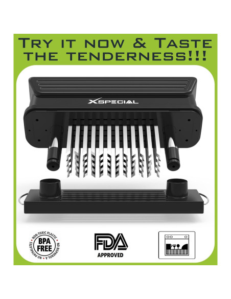 Ablandador de Carne Bold XL 60 Cuchillas Acero Inoxidable Ablandador de Carne Bold XL 60 Cuchillas Acero Inoxidable