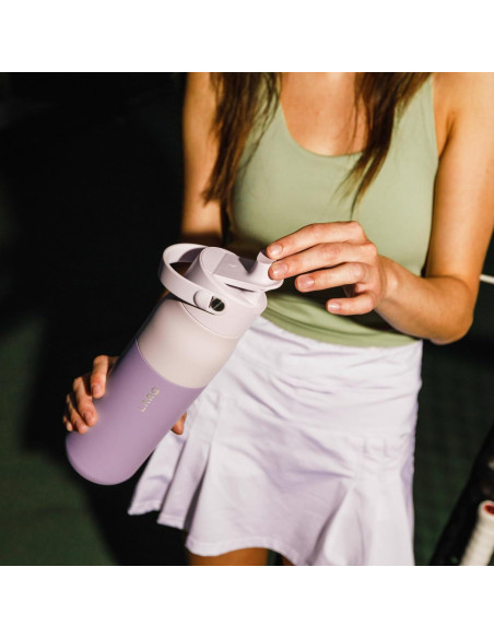 Botella LARQ Doble 23oz Reutilizable Blanco Lavanda Botella LARQ Doble 23oz Reutilizable Blanco Lavanda