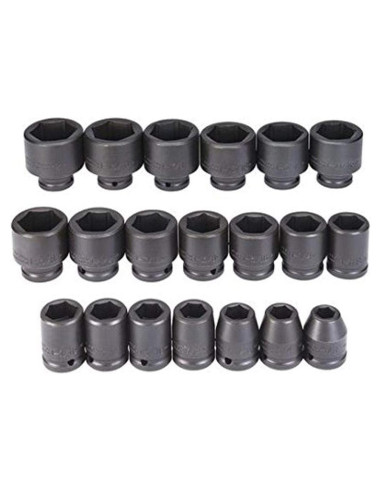 Juego de Enchufes de Impacto 3/4" Proto J72103 - 20 Piezas