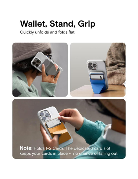 Soporte Cartera Magnético MOFT para iPhone 16/15/14/13/12 Soporte Cartera Magnético MOFT para iPhone 16/15/14/13/12