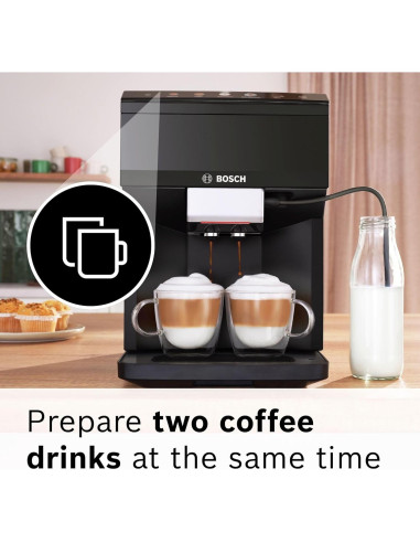 Máquina de Espresso Automática Bosch 500 Series VeroCafe - 9 Bebidas, Negro
