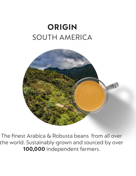 Cápsulas Nespresso Vertuo Voltesso 50 Unidades Espresso Suave Cápsulas Nespresso Vertuo Voltesso 50 Unidades Espresso Suave