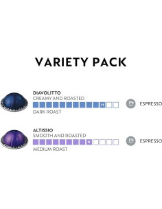 Cápsulas Nespresso Vertuo 40 Variedad Espresso Bold 2