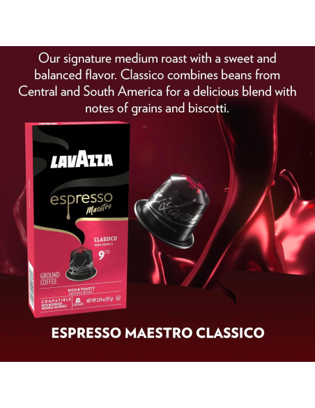 Paquete Variedad Espresso Lavazza 60 Cápsulas Nespresso Paquete Variedad Espresso Lavazza 60 Cápsulas Nespresso