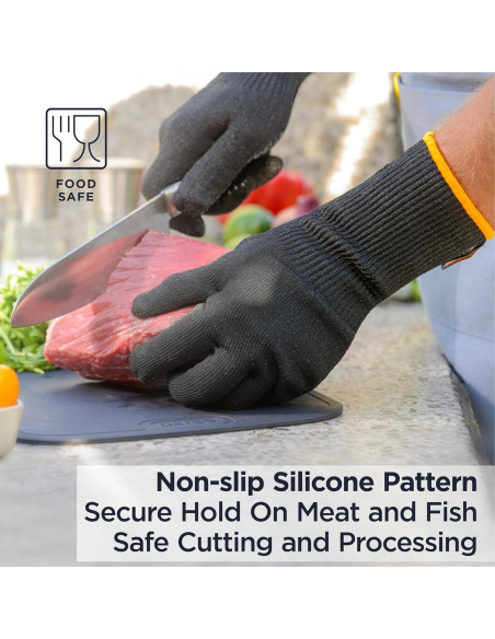Guantes Deiss PRO Anticorte Grado Alimenticio XL - Protección Nivel 5 Guantes Deiss PRO Anticorte Grado Alimenticio XL - Protección Nivel 5