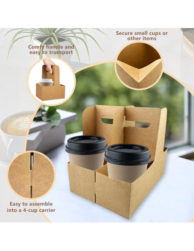 Portador de Bebidas Desechable MUMULULU 14 Piezas 1,69 L