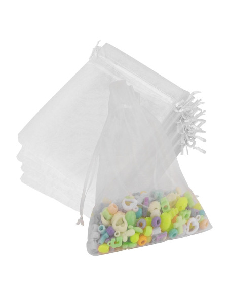 Bolsas de Organza 50 Pcs 12,7 x 17,8 cm Diueoly Bolsas de Organza 50 Pcs 12,7 x 17,8 cm Diueoly