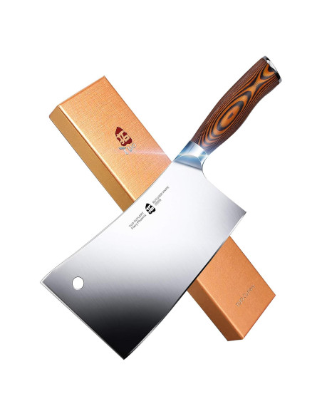 Cuchillo de Carnicería TUO 17.78 cm Acero Inoxidable Pakkawood Cuchillo de Carnicería TUO 17.78 cm Acero Inoxidable Pakkawood