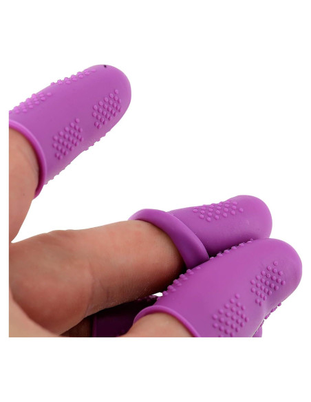 Protectores de Dedos Silicona Antiadherentes Silicone Alley 12 Pzas Protectores de Dedos Silicona Antiadherentes Silicone Alley 12 Pzas