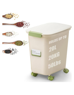 Contenedor de Almacenamiento Hermético LivLab 20L Verde