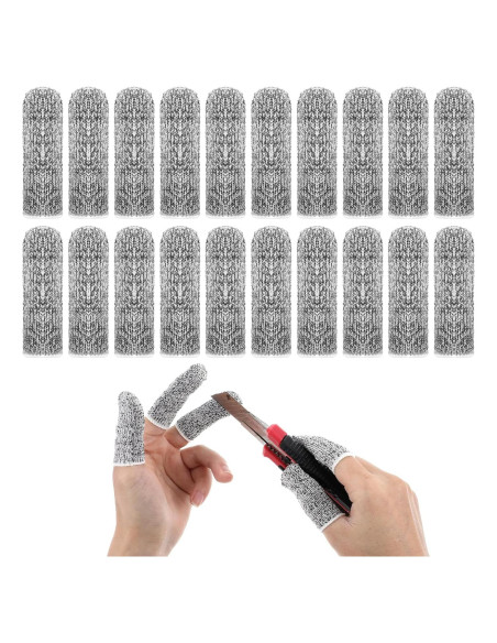 Dedales Resistentes a Cortes SynHHergyx 20 Pcs Reutilizables Dedales Resistentes a Cortes SynHHergyx 20 Pcs Reutilizables