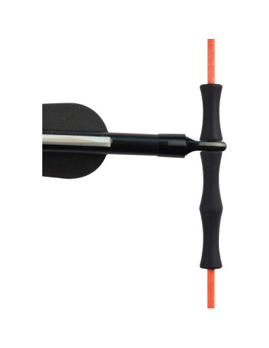 Guardia de Dedo Archery World para Cuerda de Arco Negro