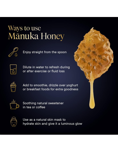 Miel de Manuka Health UMF 6+ MGO 115+ 12 Paquetes 59.83g