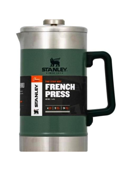 Prensa Francesa Stanley Classic 48 oz Acero Inoxidable Verde Prensa Francesa Stanley Classic 48 oz Acero Inoxidable Verde
