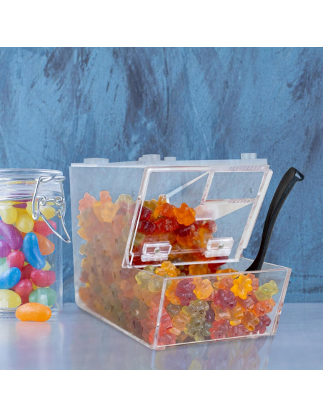 Dispensador de Toppings IneVibe - Contenedor Acrílico 26,67 cm Dispensador de Toppings IneVibe - Contenedor Acrílico 26,67 cm