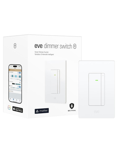 Interruptor Regulador Inteligente Eve - Control por Voz y App