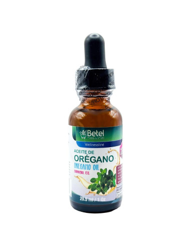 Aceite de Orégano Natural Betel 75% Carvacrol 29.57 ml