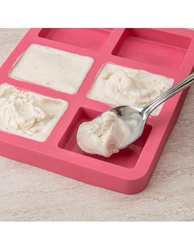 Molde de Silicona para Sándwich de Helado Mobi Vaca