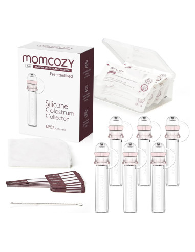 Coleccionista de Calostro Momcozy 5ml - 6 Piezas Reutilizables