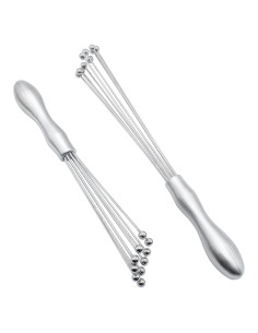 Batidores de Huevo Hitefu 2PCS Acero Inoxidable 25,4 y 30,5 cm