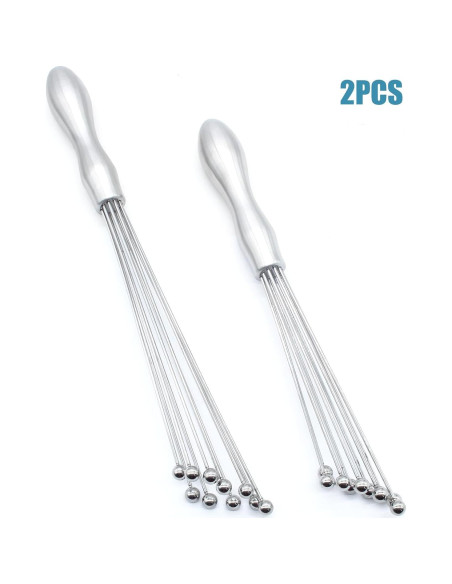 Batidores de Huevo Hitefu 2PCS Acero Inoxidable 25,4 y 30,5 cm Batidores de Huevo Hitefu 2PCS Acero Inoxidable 25,4 y 30,5 cm