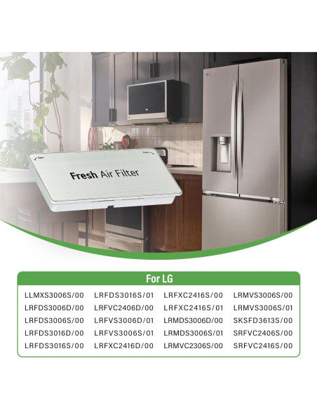 Cubierta Filtro Aire Refrigerador LG ADQ75493301 19.8x9.9cm Cubierta Filtro Aire Refrigerador LG ADQ75493301 19.8x9.9cm