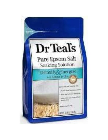 Conjunto de Baño Dr. Teal Sal de Epsom Jengibre 2x1.36kg