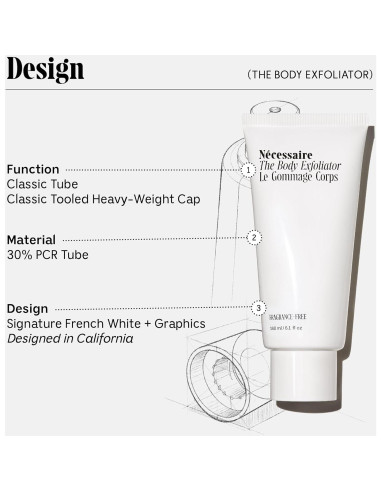 Exfoliante Corporal Nécessaire Eucalipto 180 ml AHA BHA PHA