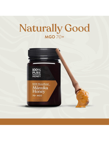 Miel Mnuka 100% Pura Nueva Zelanda MGO 70+ 500g