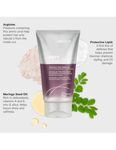 Mascarilla Protectora Joico Defy Damage 150 ml Cabello Color