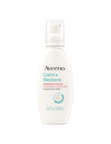 Limpiador Facial Espumoso Aveeno Calm + Restore 177 ml