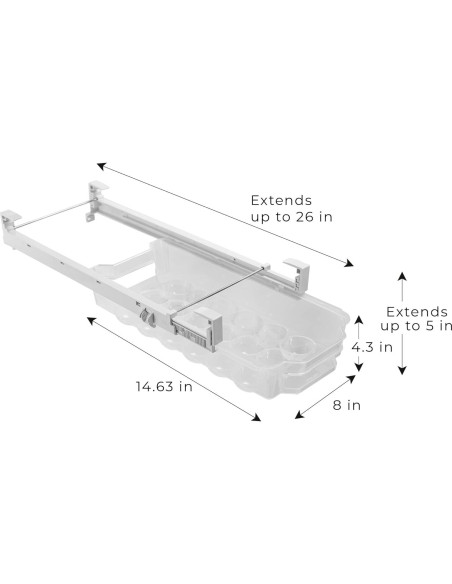 Cajón Deslizante para Huevos Smart Design - Juego de 2 Cajón Deslizante para Huevos Smart Design - Juego de 2