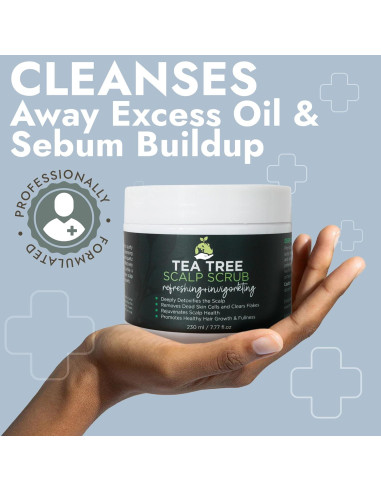 Exfoliante para Cuero Cabelludo Terramed 250g Antifúngico
