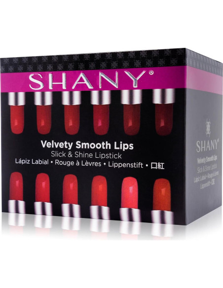 Set de 12 Labiales Mate SHANY - Hidratantes y Larga Duración Set de 12 Labiales Mate SHANY - Hidratantes y Larga Duración