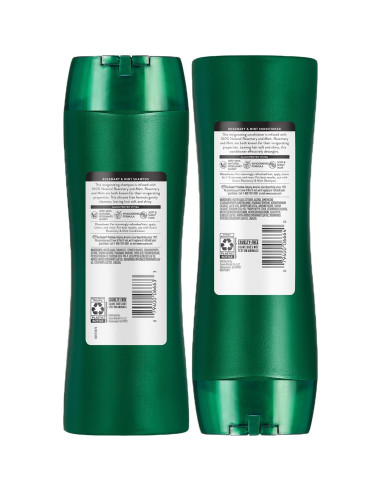 Set de Champú y Acondicionador Suave Romero y Menta 2 Piezas