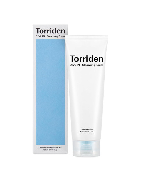 Torriden DIVE IN Espuma Limpiadora Facial 150ml Hidratante Torriden DIVE IN Espuma Limpiadora Facial 150ml Hidratante