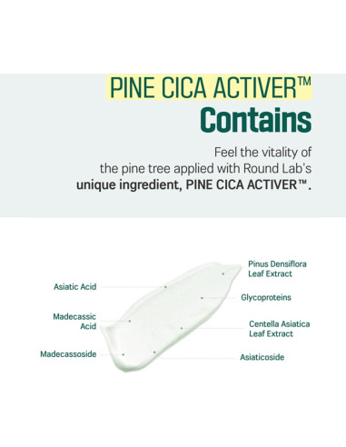Limpiador Facial Calmante Cica Pine Round Lab 150 ml