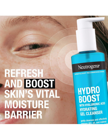 Gel Limpiador Facial Hidratante Neutrogena Hydro Boost 230 ml