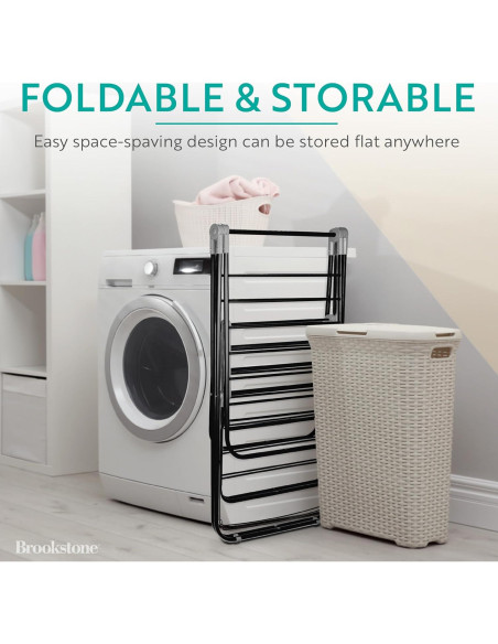 Soporte Plegable de 2 Niveles Brookstone - Secador de Ropa Soporte Plegable de 2 Niveles Brookstone - Secador de Ropa