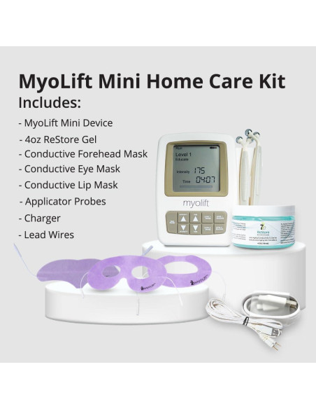 Dispositivo Facial MyoLift Mini 7E Wellness - Microcorriente 400mA Dispositivo Facial MyoLift Mini 7E Wellness - Microcorriente 400mA