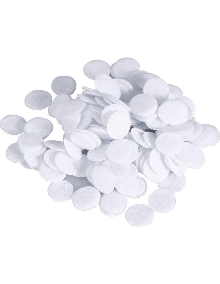 500 Filtros de Algodón para Microdermoabrasión AEGYPIUS 10mm 500 Filtros de Algodón para Microdermoabrasión AEGYPIUS 10mm