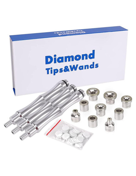 Kit de Reemplazo 9 Puntas Microdermoabrasión Mcwdoit Kit de Reemplazo 9 Puntas Microdermoabrasión Mcwdoit