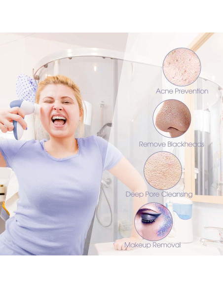 Cepillo Facial Eléctrico CLSEVXY 6 en 1 con 6 Cabezas Cepillo Facial Eléctrico CLSEVXY 6 en 1 con 6 Cabezas