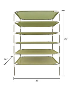 Secador de Suéter RURAL GROW 6 Capas Apilable 2,04 kg 2