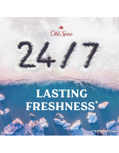 Gel de Ducha Exfoliante Old Spice 770ml Hidratante Aroma Fresco