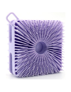 Exfoliante de Cuerpo de Silicona WETANG Doble Cara Púrpura