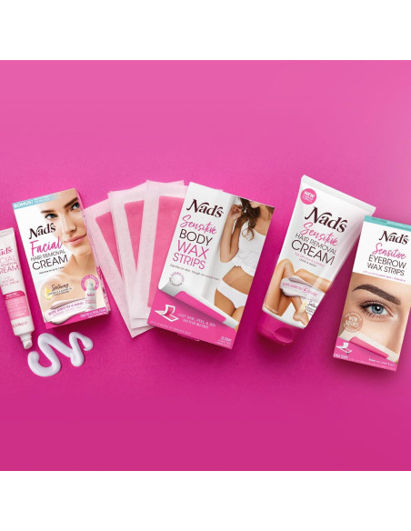 Cintas de Cera para Cejas Nad's - Kit Completo 6 Cintas Cintas de Cera para Cejas Nad's - Kit Completo 6 Cintas