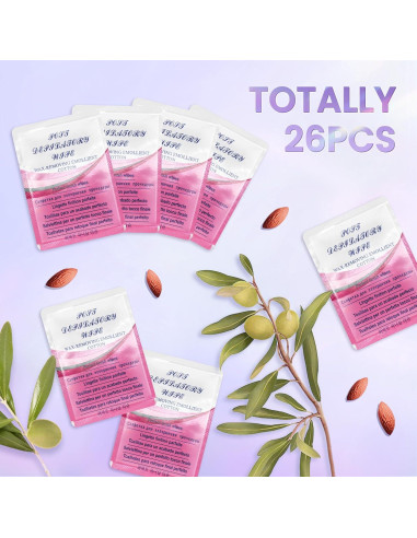 Toallitas Calmantes Post Cera LaWink - 26 Pcs para Piel