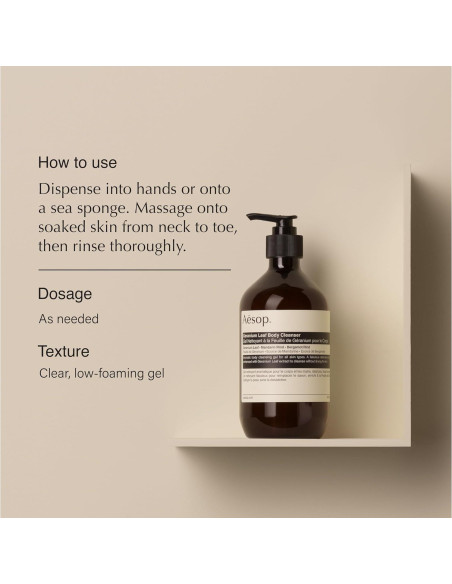 Aesop Jabón de Manos y Limpiador Corporal 500mL Juego de 2 Aesop Jabón de Manos y Limpiador Corporal 500mL Juego de 2